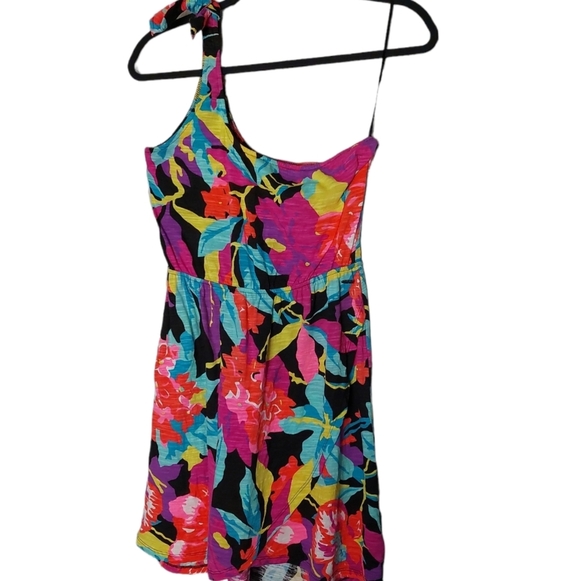 Roxy Dresses & Skirts - Roxy One Shoulder Tropical Dress Size S